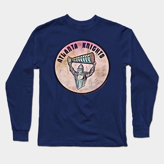 Atlanta Knights Hockey Long Sleeve T-Shirt by Kitta’s Shop